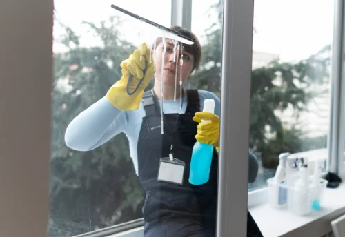 Nettoyage de vitres intérieures et extérieures à Pernes